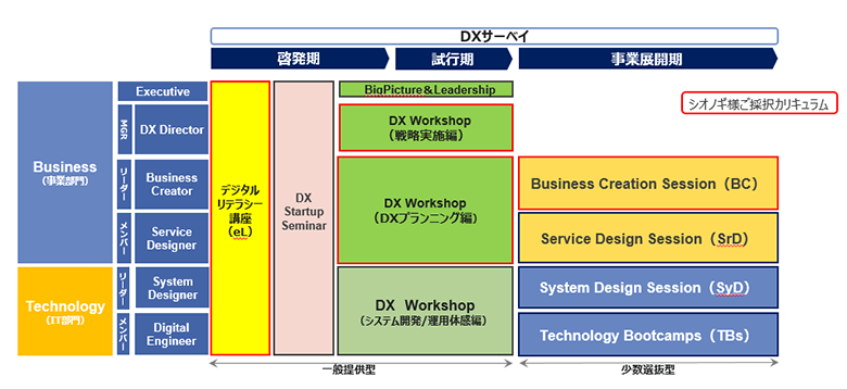 図2：Dive in DXの体系