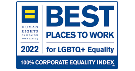 Human Rights Campaign US 2022 Best Place To Work For LGBTQ+ Equality