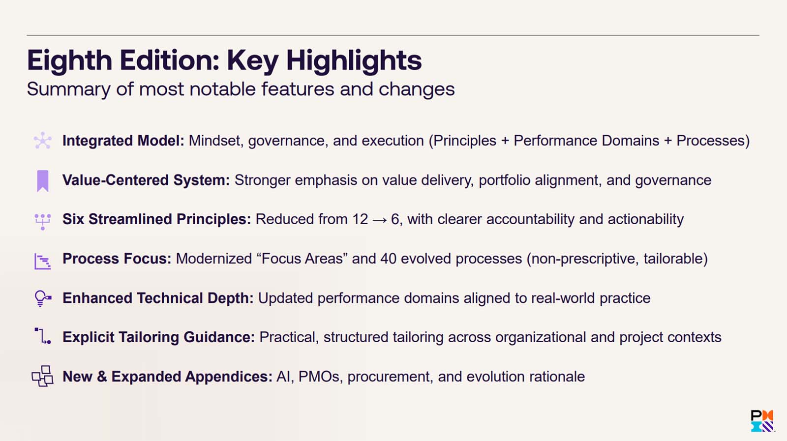 Eighth Edition: Key Highlights