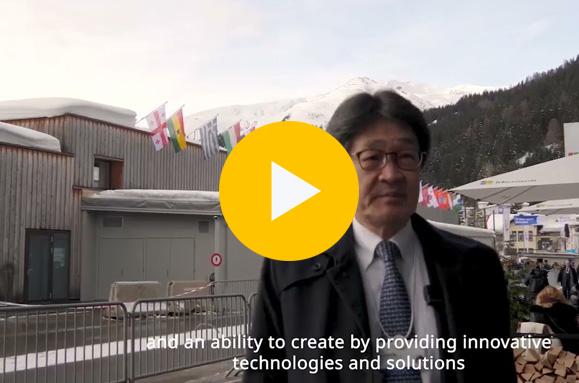 Yo Honma interview from The World Economic Forum 2024