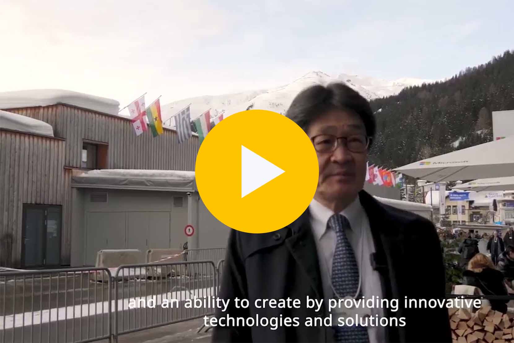 Yo Honma interview from The World Economic Forum 2024