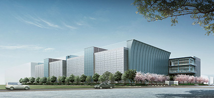 最新鋭データセンター「三鷹データセンターEAST」の竣工（3/20）