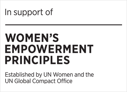 In support of WOMEN'S EMPOWERMENT PRINCIPLES Established by UN Wmen and the UN Global Compact Office