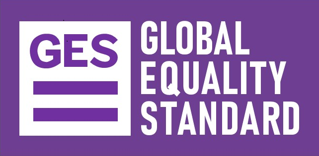 Global Equality Standard（GES）認証ロゴ