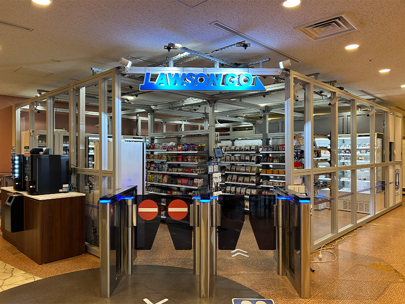 AI技術を活用したウォークスルー決済店舗「Lawson Go®」、豊洲