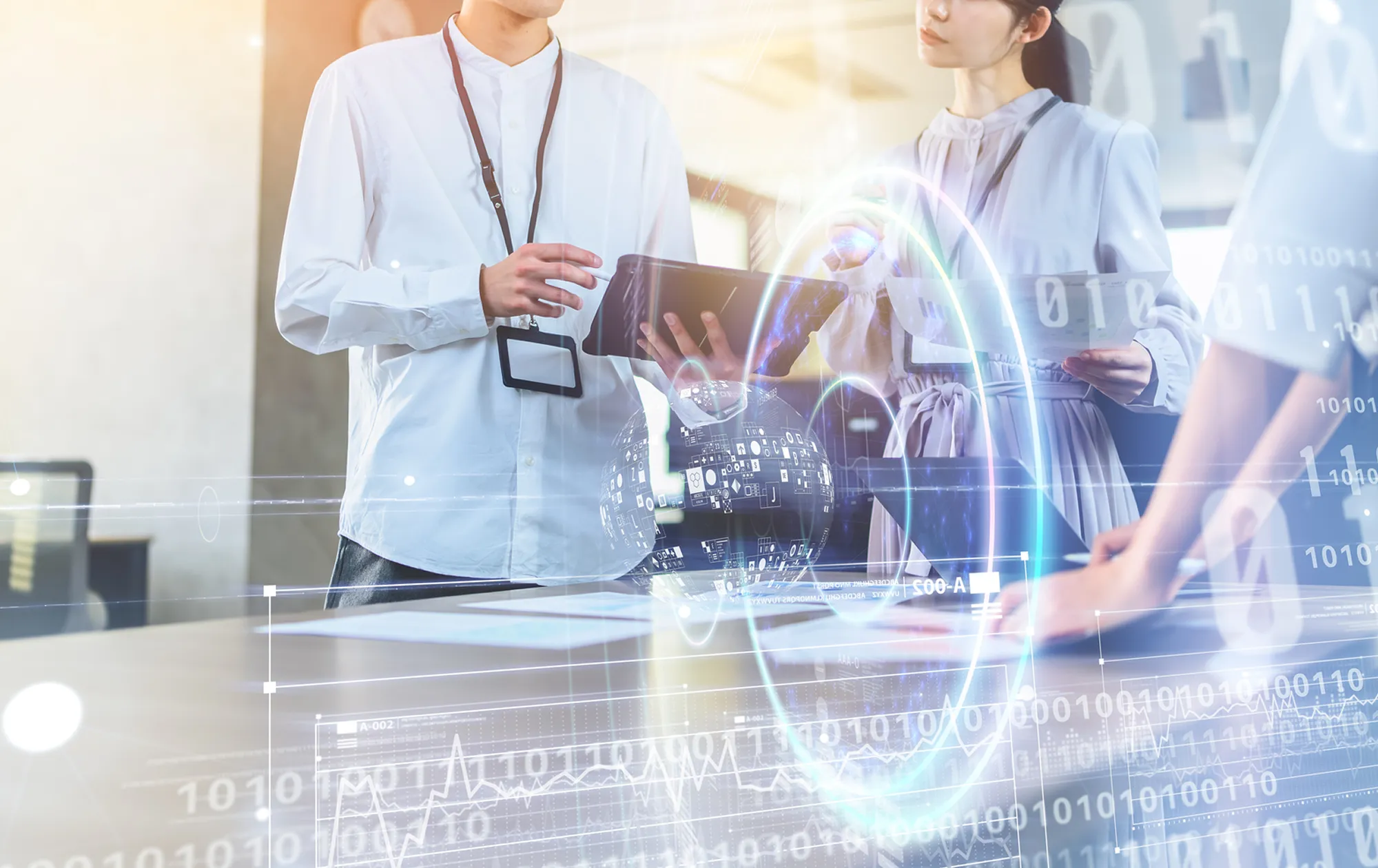 一気通貫で支援するデジタルによる組織変革