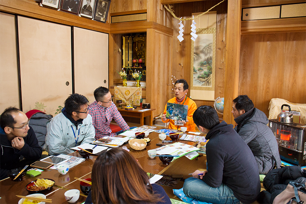 短時間の滞在だったが、取材スタッフは冨満さんのお宅で心温まる歓迎を受けた