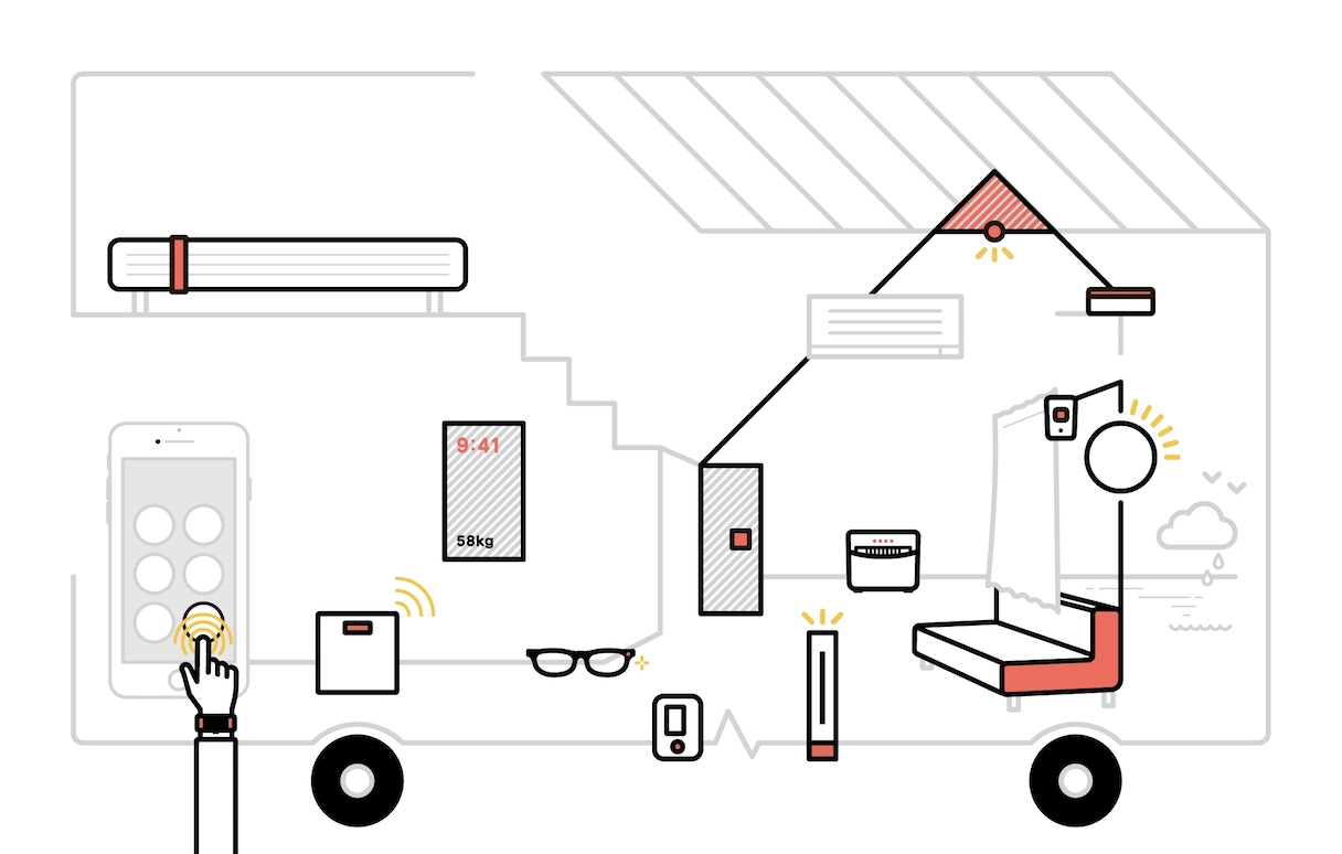 未来の家プロジェクトの構想図（提供：and factory株式会社）