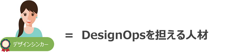 図9：デザインシンカー＝Design Opsを担える人材