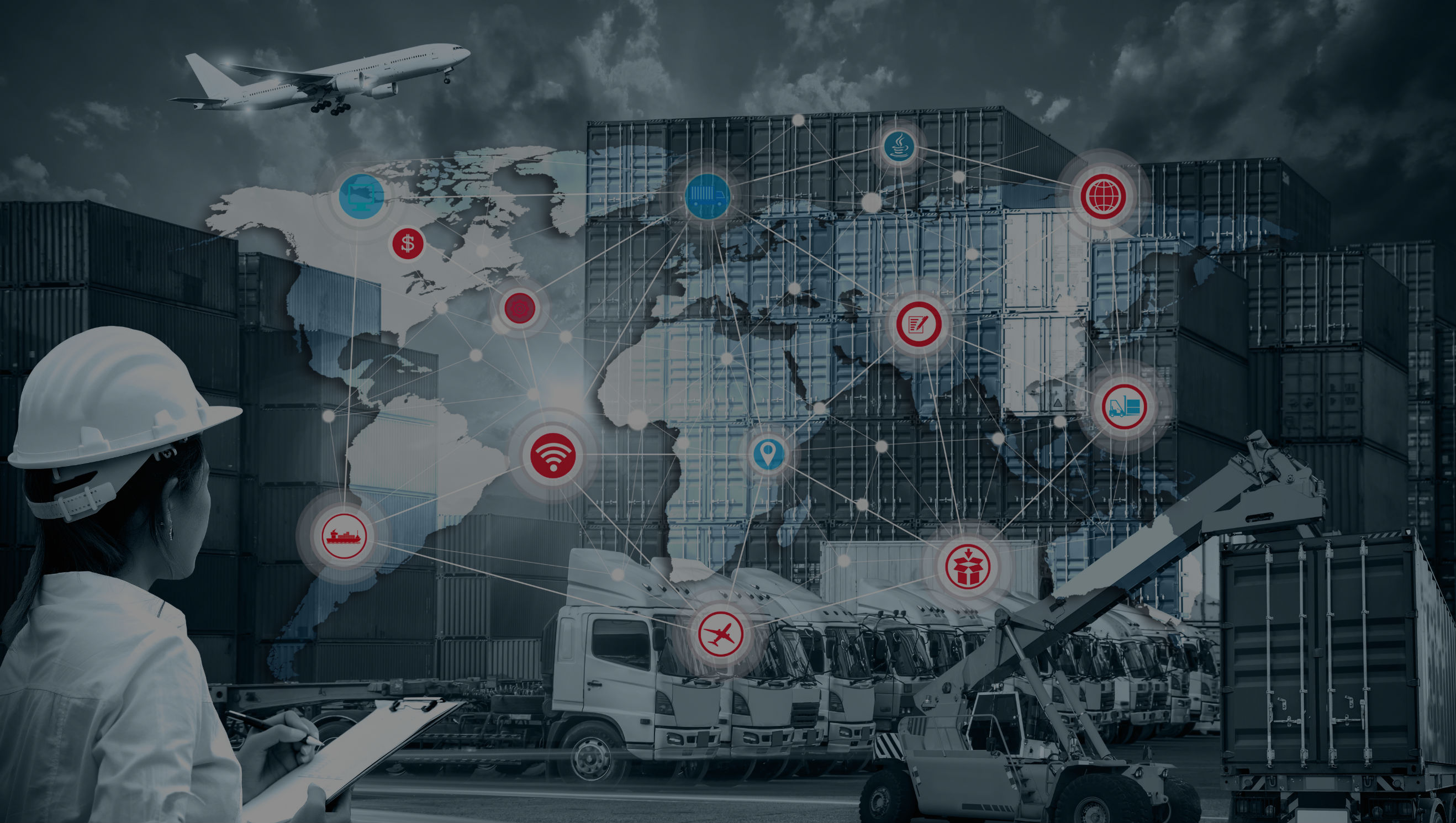 global logistics partnership and transportation